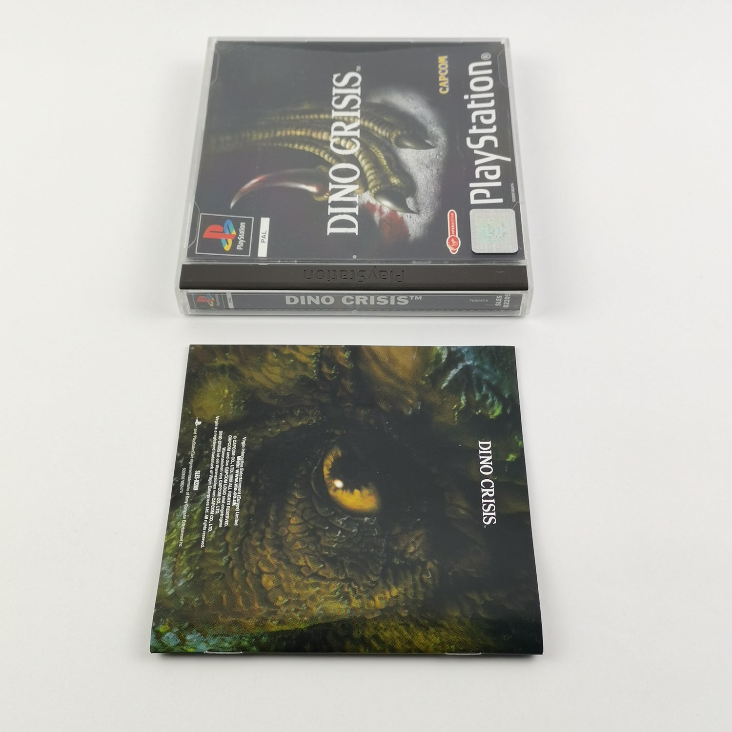 Sony Playstation 1 Spiel : Dino Crisis - OVP & Anleitung PAL | PS1 PSX Disc