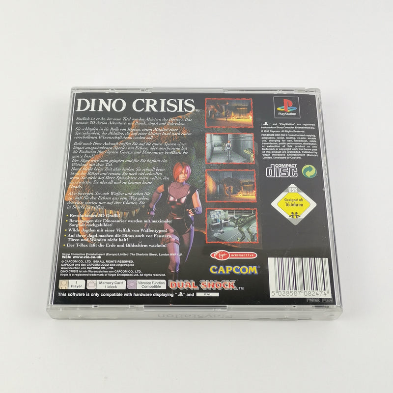 Sony Playstation 1 Spiel : Dino Crisis - OVP & Anleitung PAL | PS1 PSX Disc