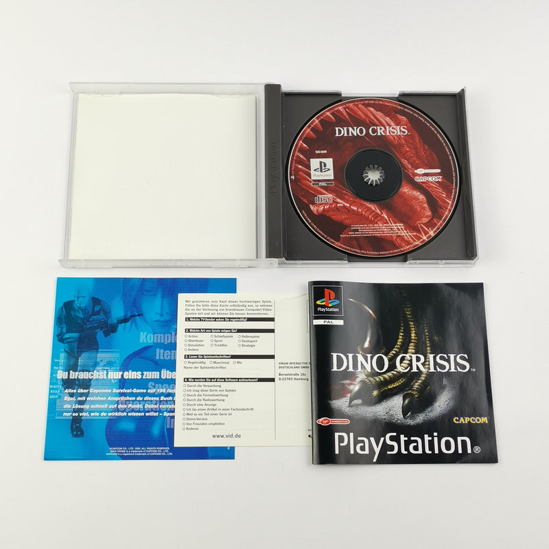 Sony Playstation 1 Spiel : Dino Crisis - OVP & Anleitung PAL | PS1 PSX Disc
