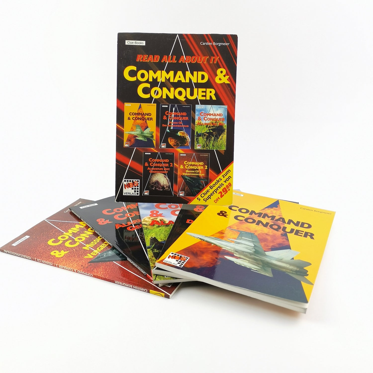 PC Guide / Gaming Advisor : Read all about it Command & Concuer | 5 clue books