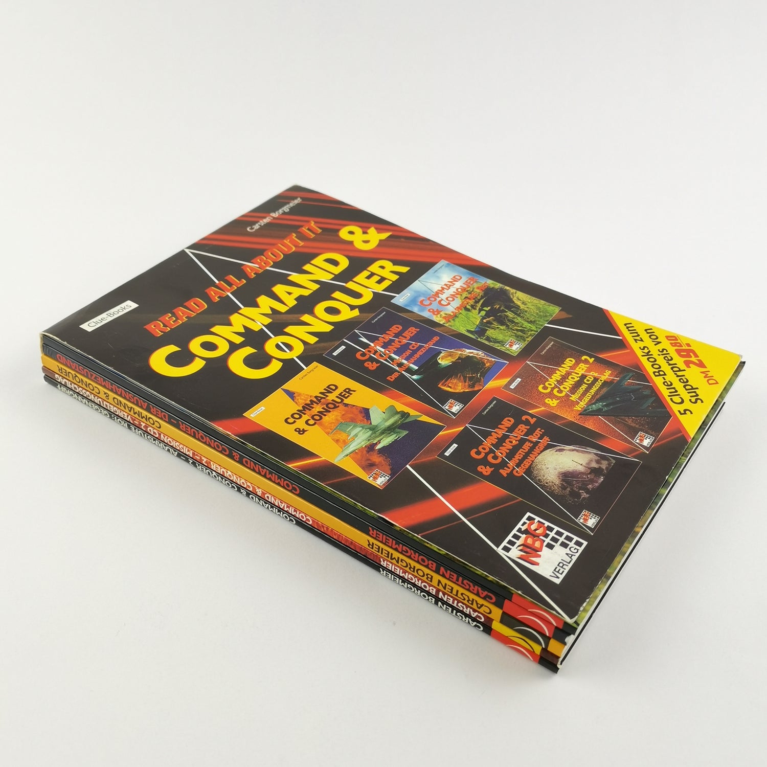 PC Guide / Gaming Advisor : Read all about it Command & Concuer | 5 clue books