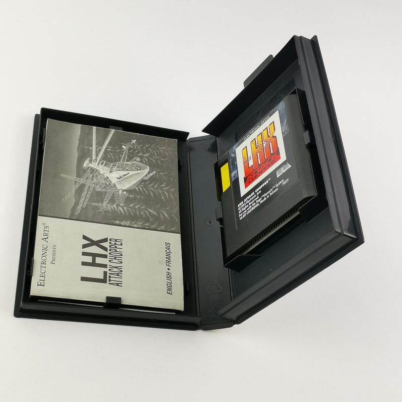 Sega Mega Drive Spiel : LHX Attack Chopper - OVP & Anleitung PAL 16BIT Cartridge