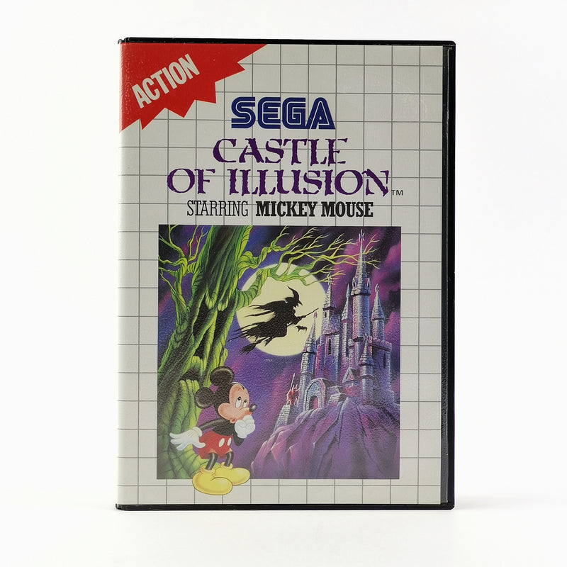 Sega Master System Spiel : Castle of illusion starring Mickey Mouse - OVP PAL