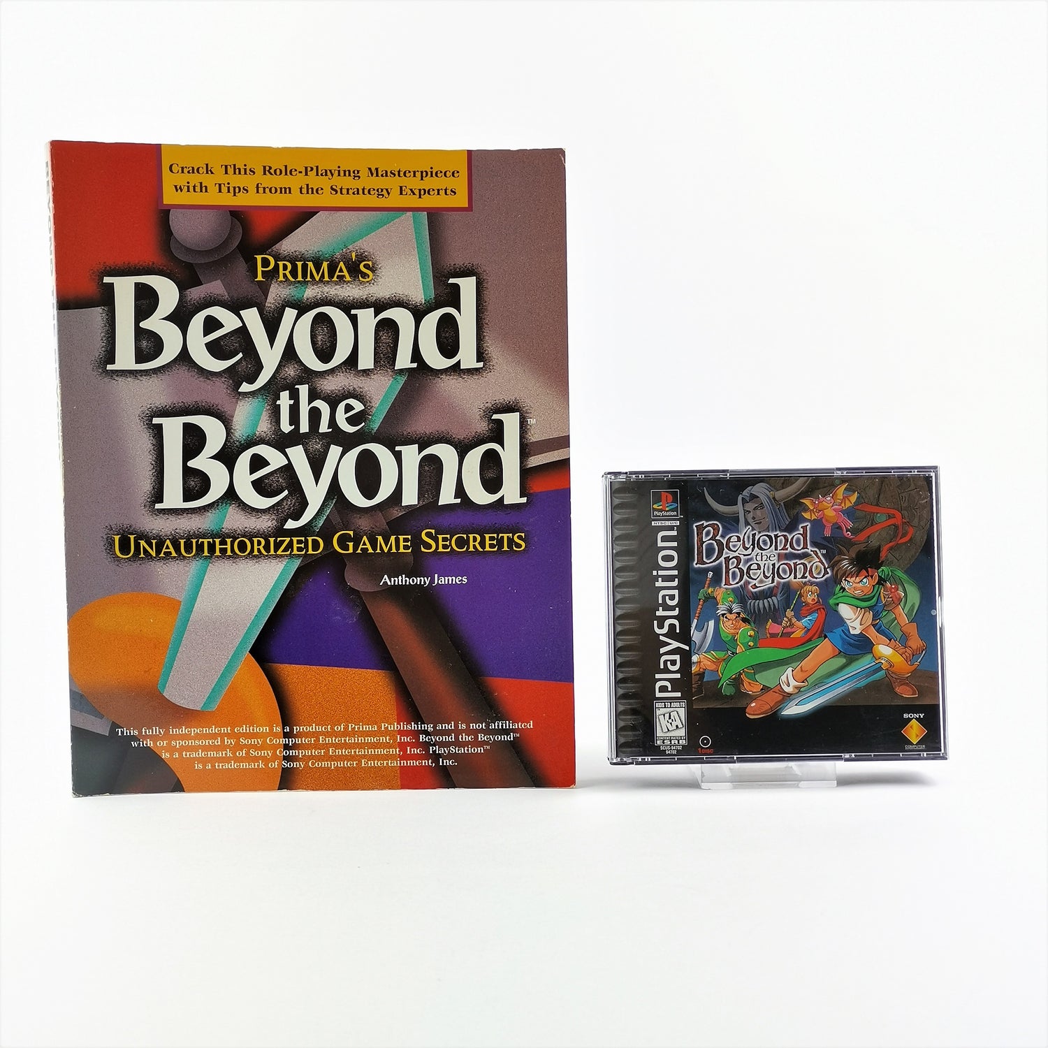 Sony Playstation 1 Spiel : Beyond The Beyond + Prima´s Strategy Guide - PS1 PSX