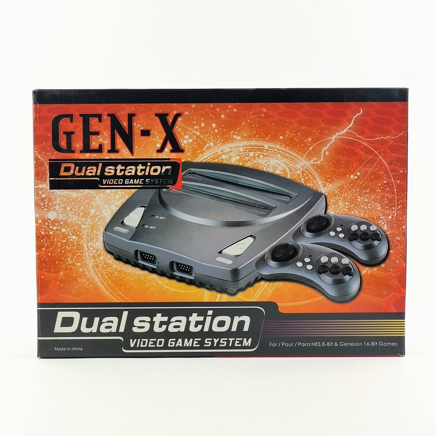 Gen-X Dual Station Video Game System Console Console in OVP NEW NEW
