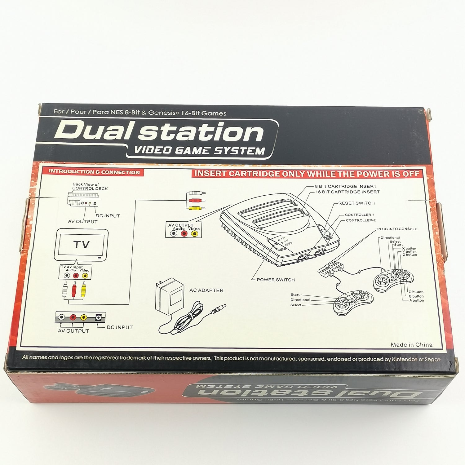 Gen-X Dual Station Video Game System Console Console in OVP NEW NEW