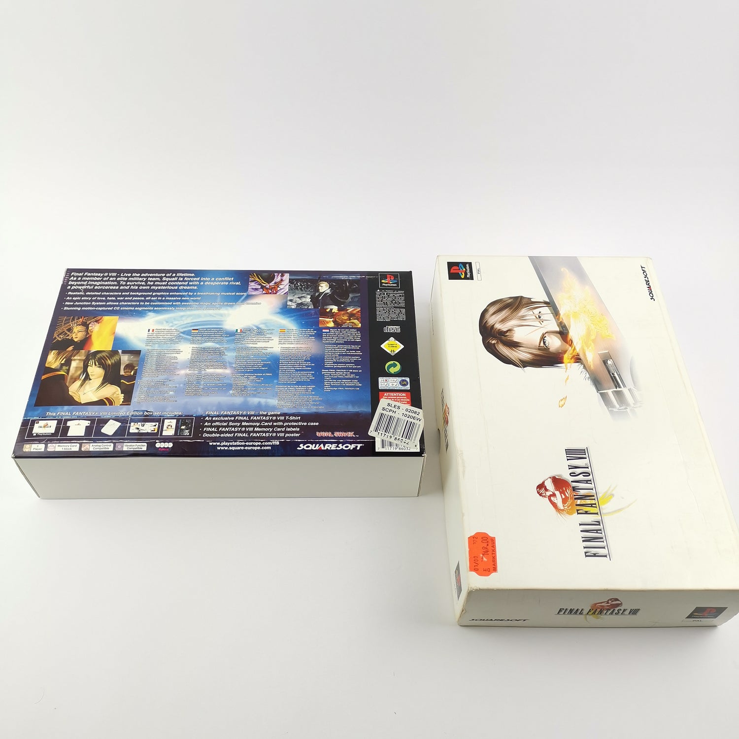Sony Playstation 1 Spiel : Final Fantasy VIII Limited Edition Box Set - OVP PS1