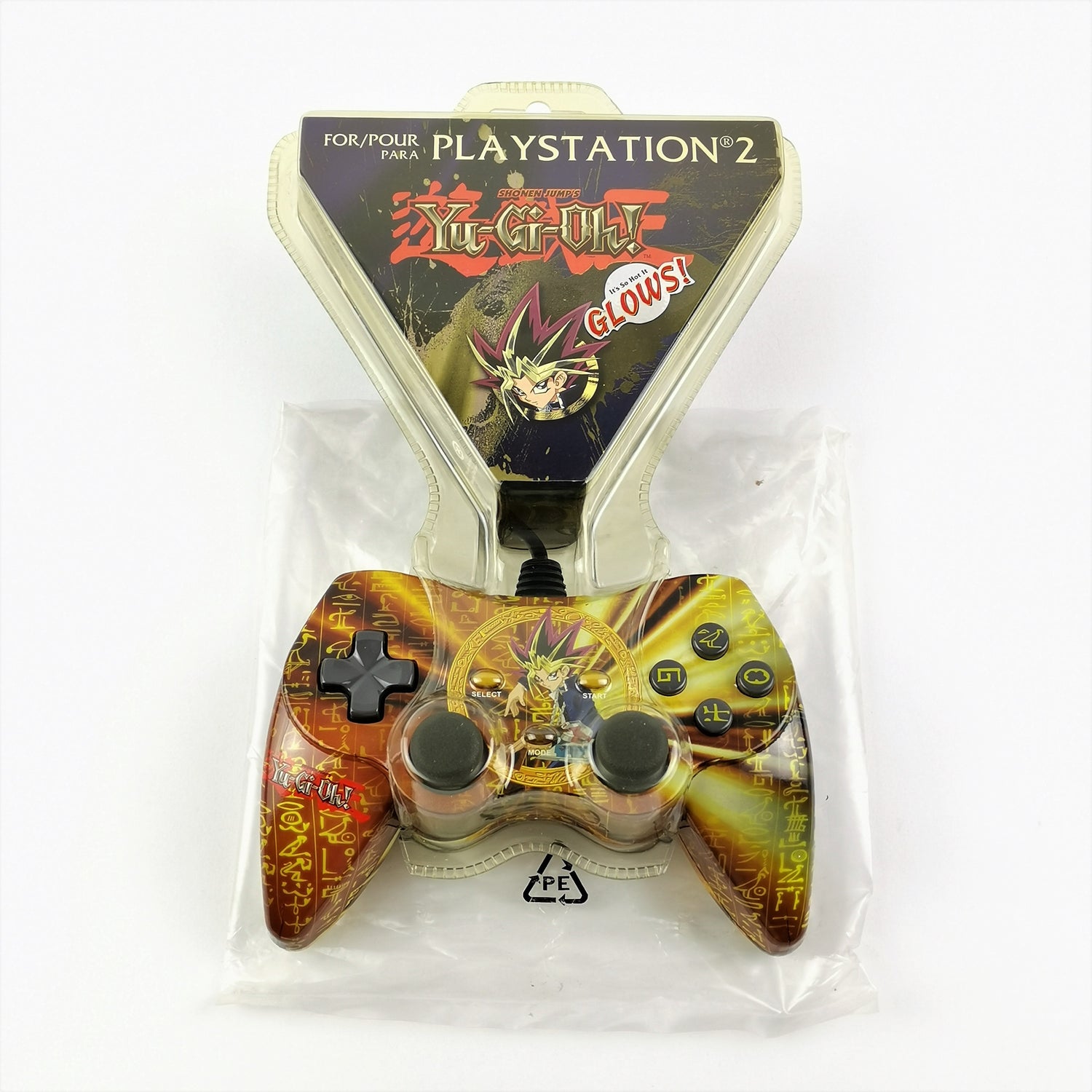 Sony Playstation 2 Accessories: Yu-Gi-Oh Controller Gamepad - NEW Blister OVP PS2