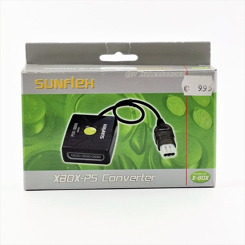 Xbox Classic Accessories: Xbox-PS Converter Sunflex NEW - OVP NEW