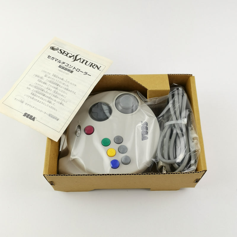 Sega Saturn Accessories: 3D Control Pad - Gamepad Controller in original packaging | JAPAN version