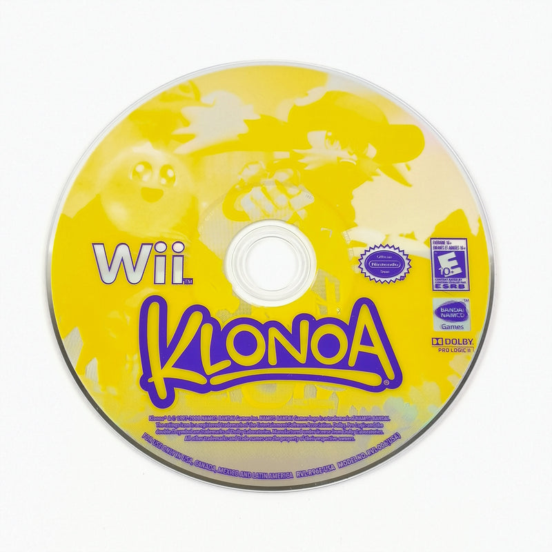 Nintendo Wii Spiel : Klonoa - OHNE OVP & Anleitung Nur CD Disc NTSC USA Wii U