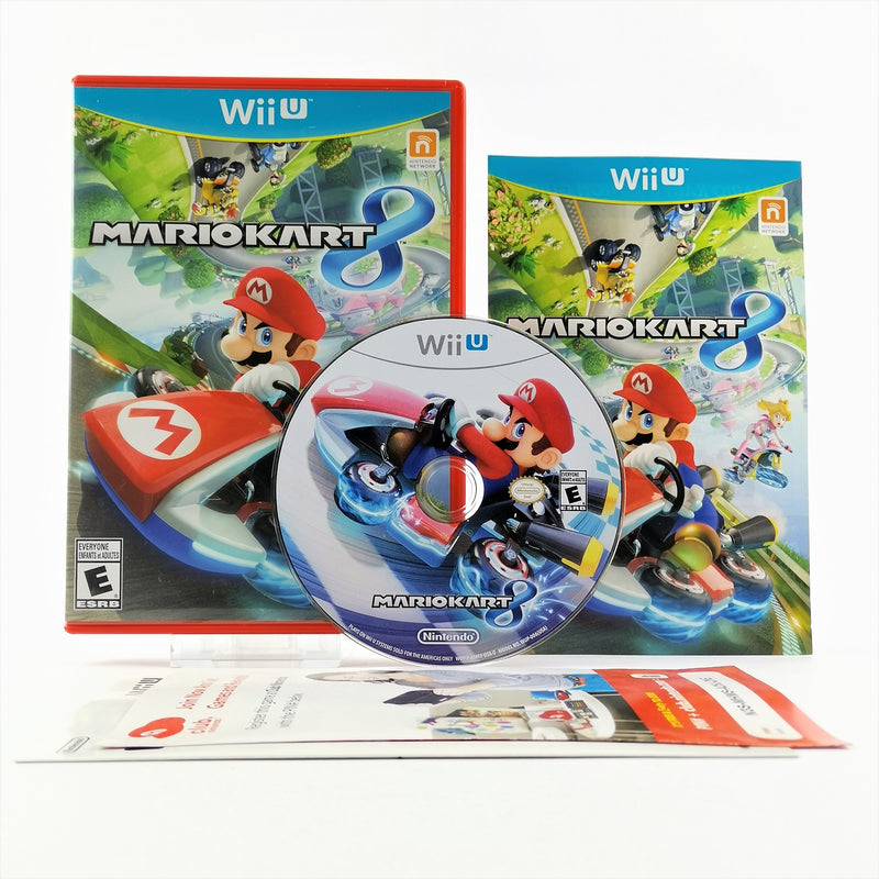 Nintendo Wii U Spiel : Mario Kart 8 - OVP & Anleitung NTSC USA | Disc