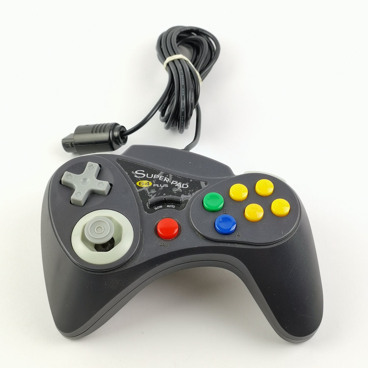 Nintendo 64 Zubehör : Super Pad 64 Plus - Controller Gamepad N64