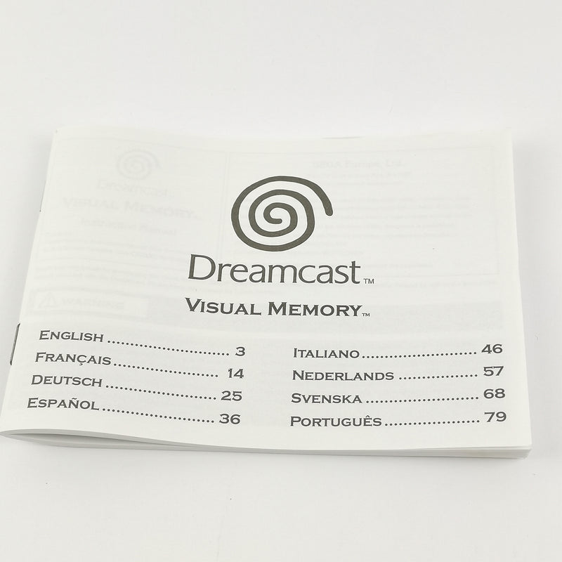 Sega Dreamcast Zubehör : Visual Memory NEU in OVP - Speicherkarte NEW