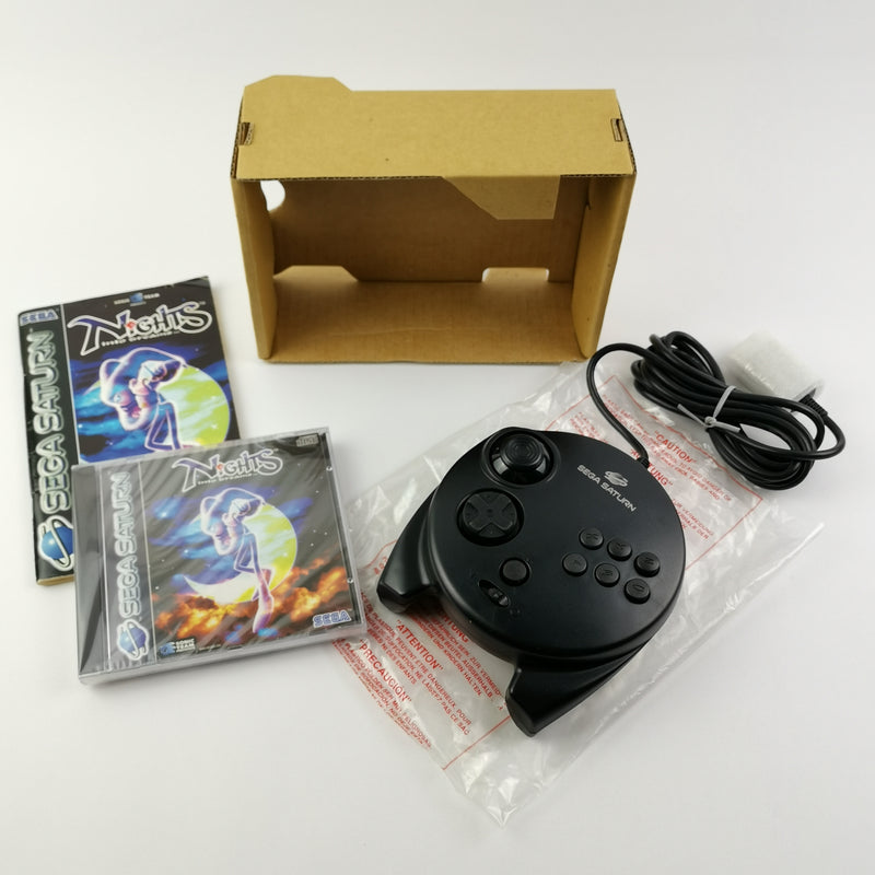 Sega Saturn game: Nights into Dreams + 3D Control Pad in original packaging NEW NEW SEALED