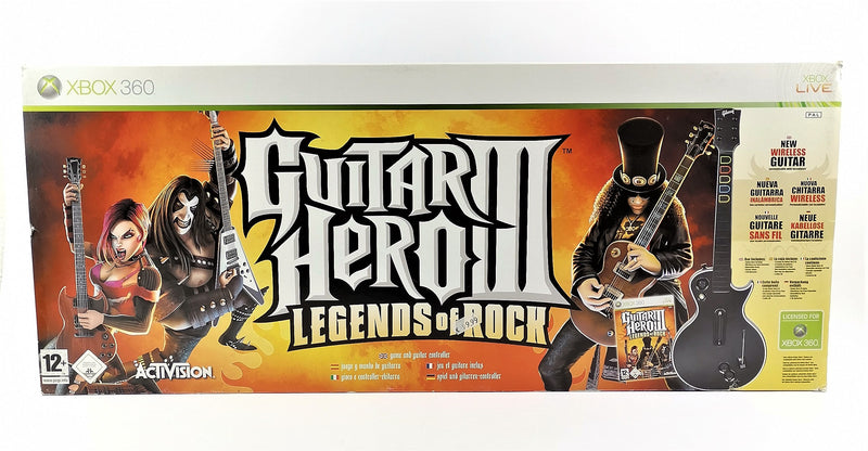 Xbox 360 Spiel - Guitar Hero III Legends of Rock - Gitarren Controller