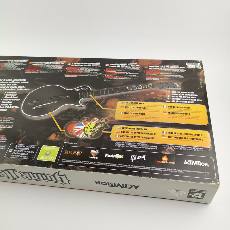 Xbox 360 Spiel - Guitar Hero III Legends of Rock - Gitarren Controller