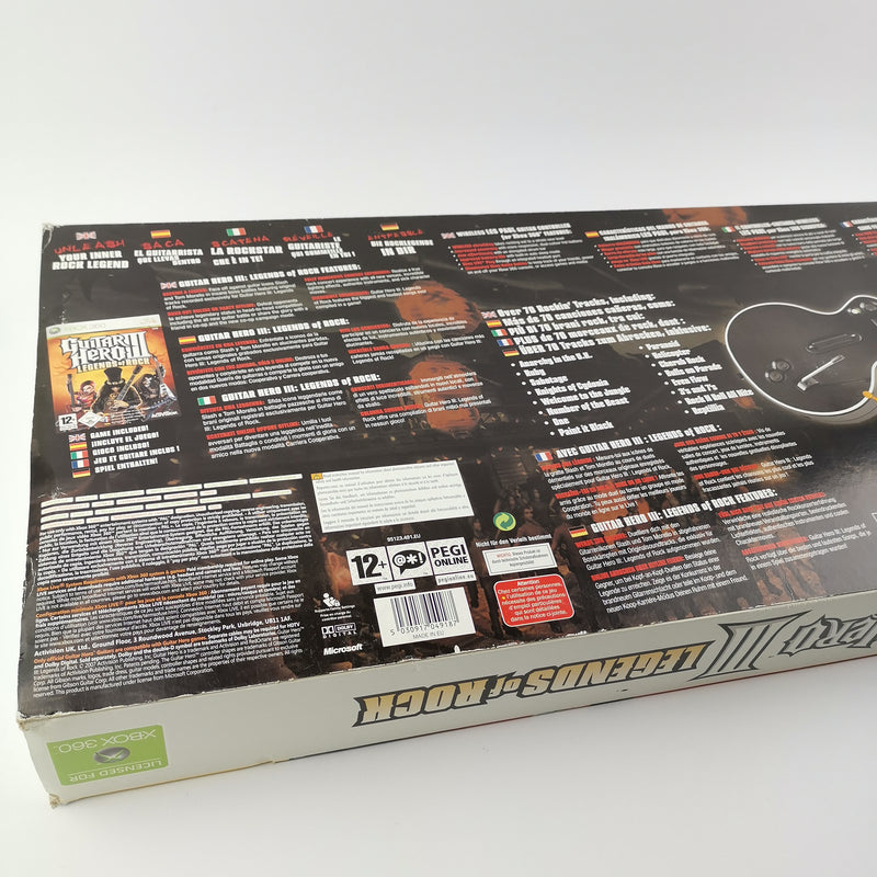 Xbox 360 Spiel - Guitar Hero III Legends of Rock - Gitarren Controller