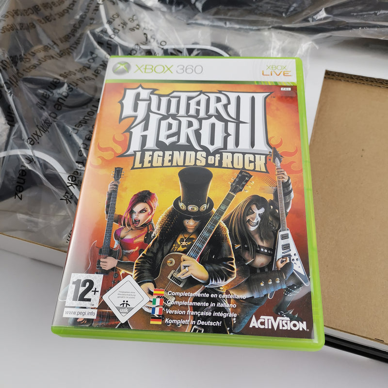 Xbox 360 Spiel - Guitar Hero III Legends of Rock - Gitarren Controller