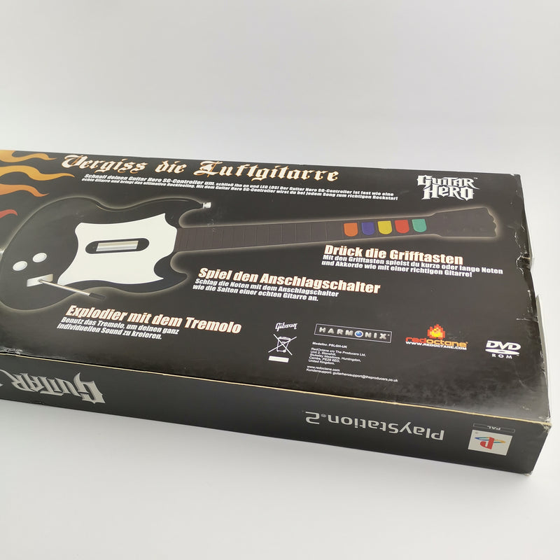 Sony Playstation 2 game: Guitar Hero with game PS2 OVP PAL - guitar