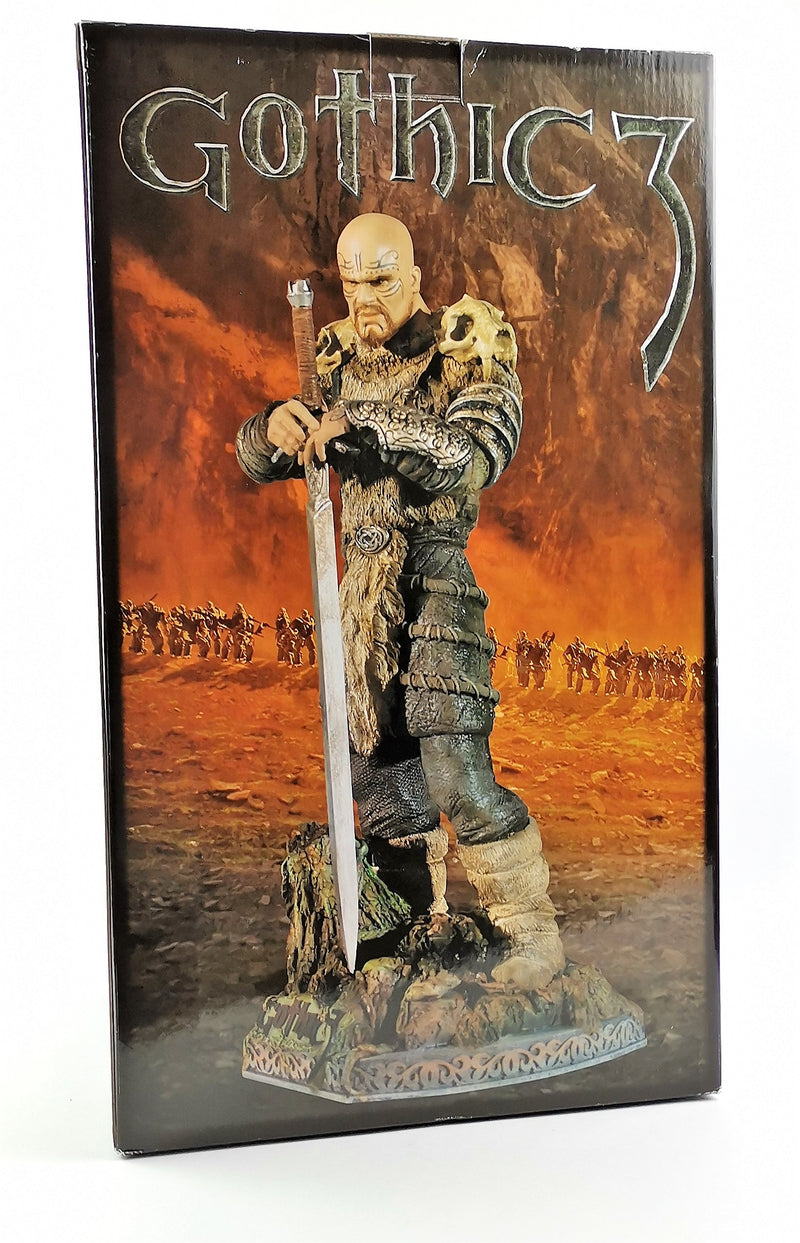 Sammlerfigur GOTHIC 3 Resin Statue 42cm - Muckle Oxmox Figur in OVP
