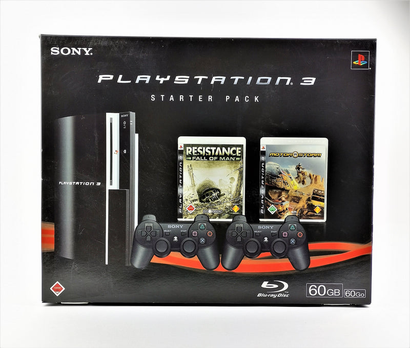 Sony Playstation 3 Konsole : Starter Pack unvollständig - PS3 Console in OVP PAL