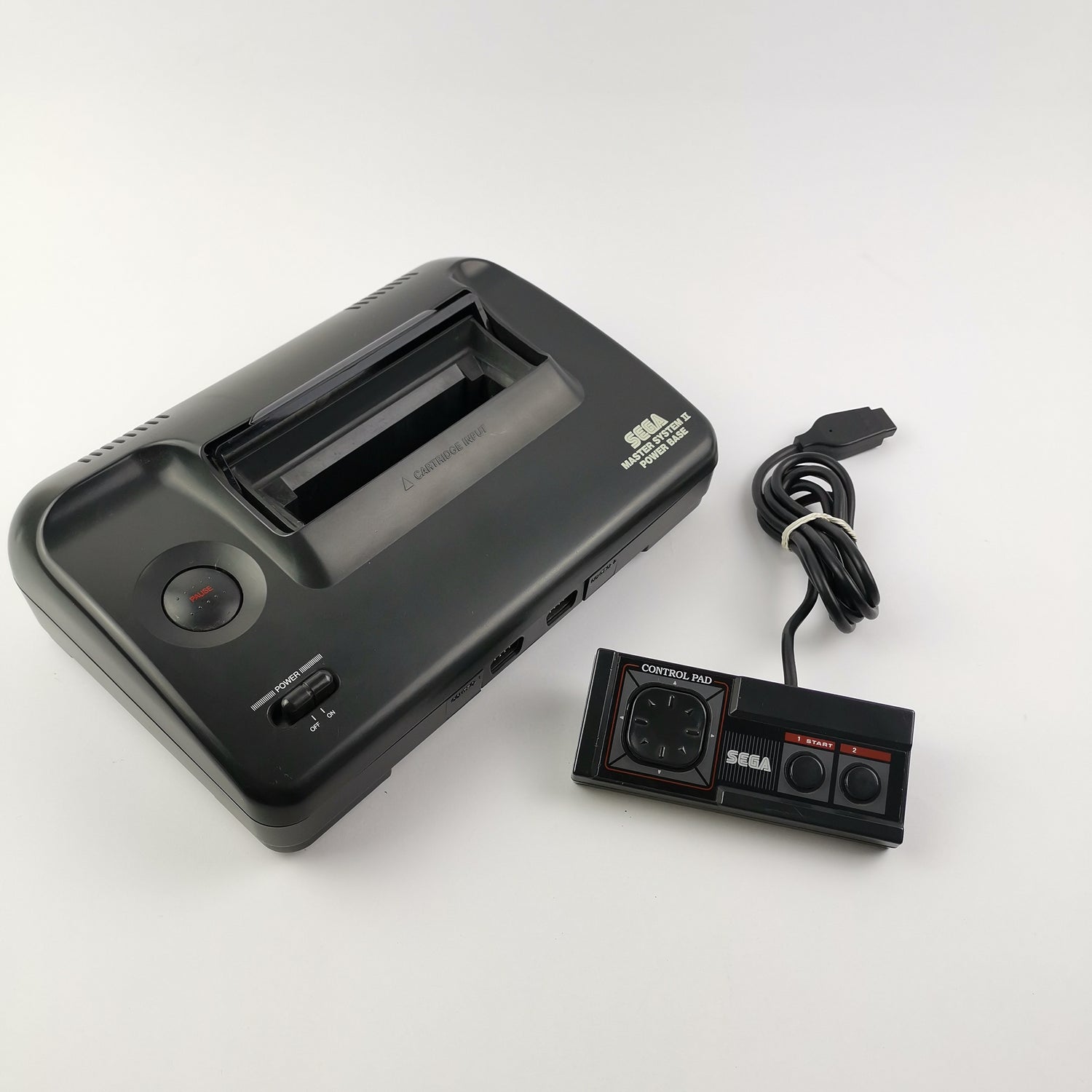 Sega Master System II Konsole mit Controller - Ersatzkonsole Console ohne Kabel