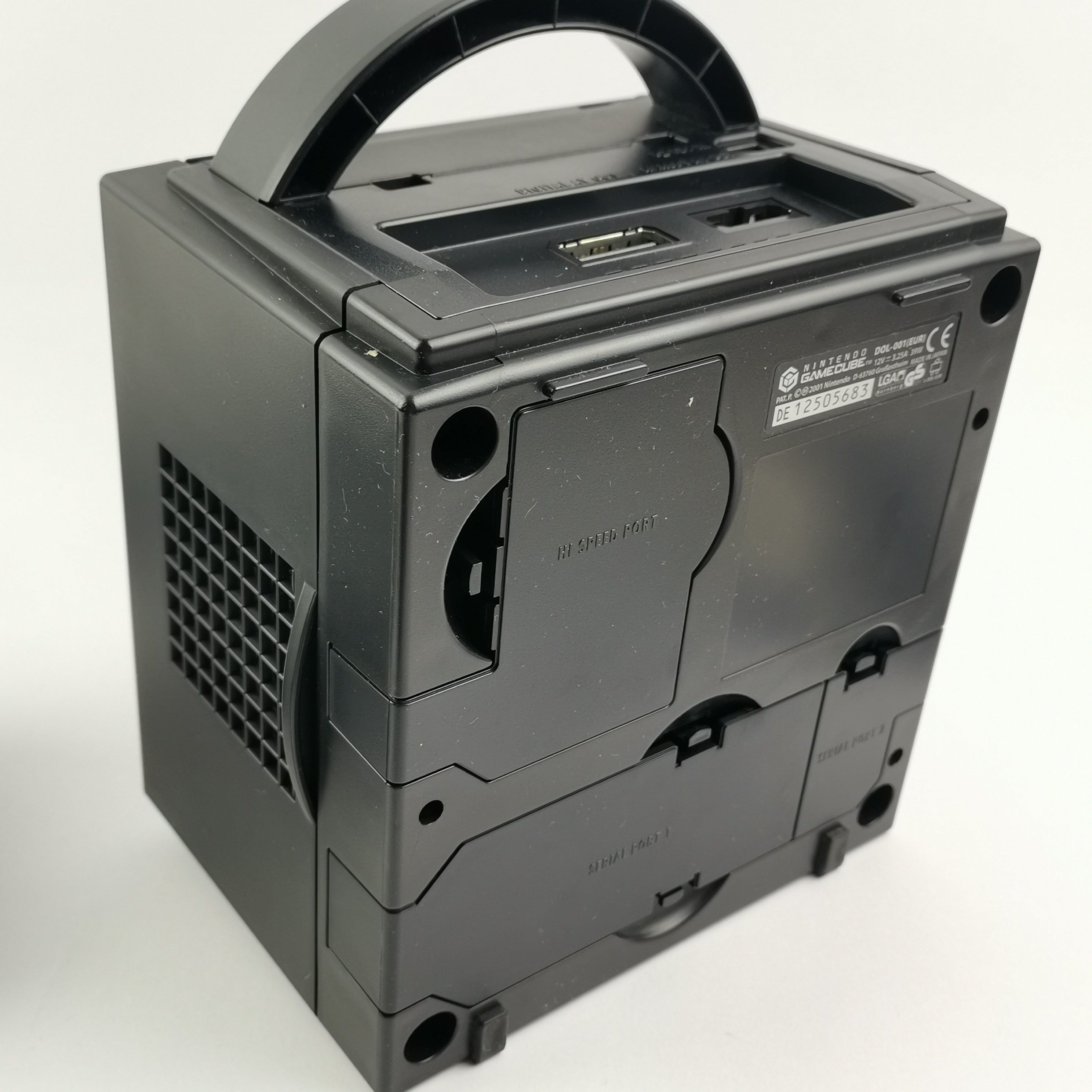 Nintendo Gamecube Konsole : Schwarz / Black in OVP PAL - akzeptabler Zustand