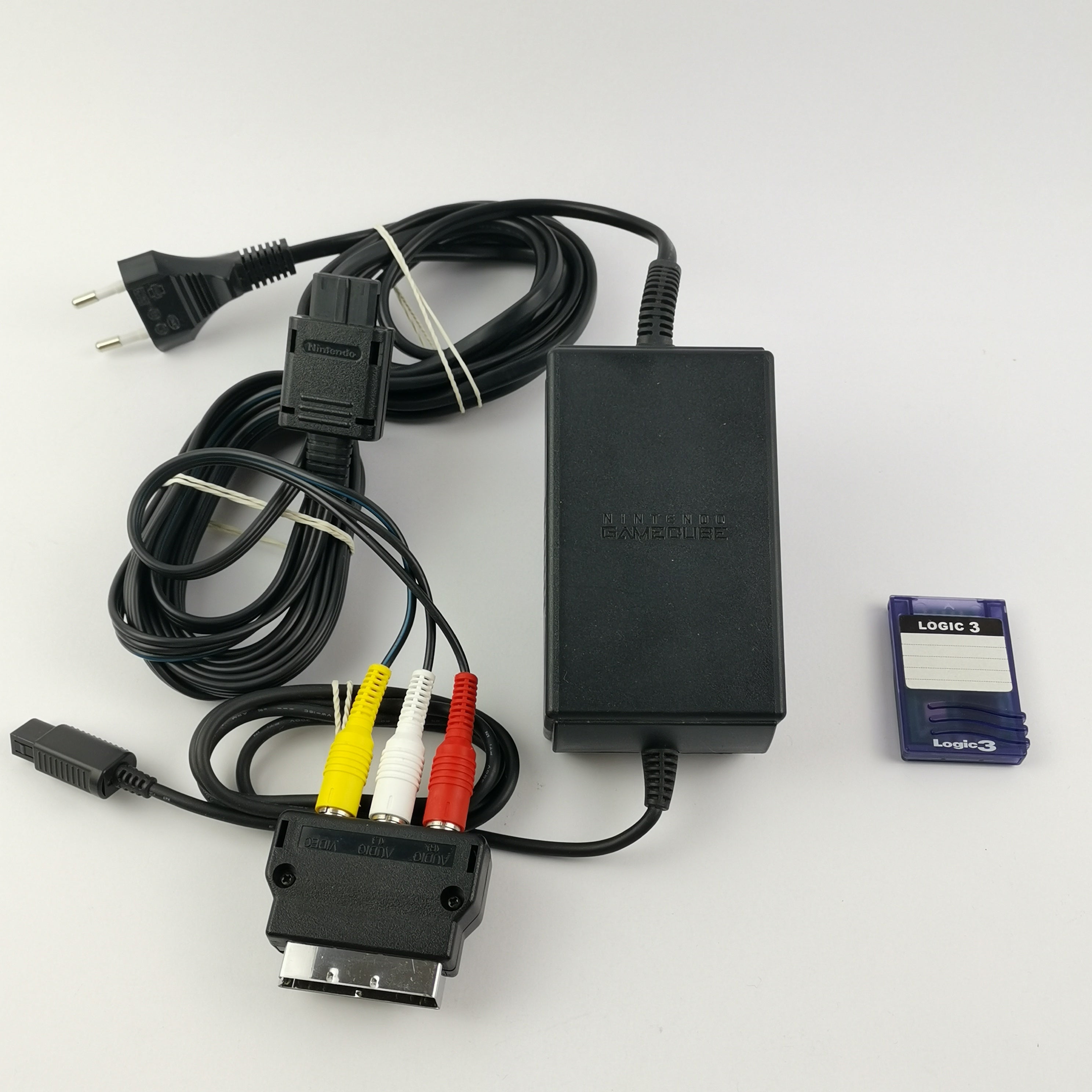 Nintendo Gamecube Konsole : Schwarz / Black in OVP PAL - akzeptabler Zustand