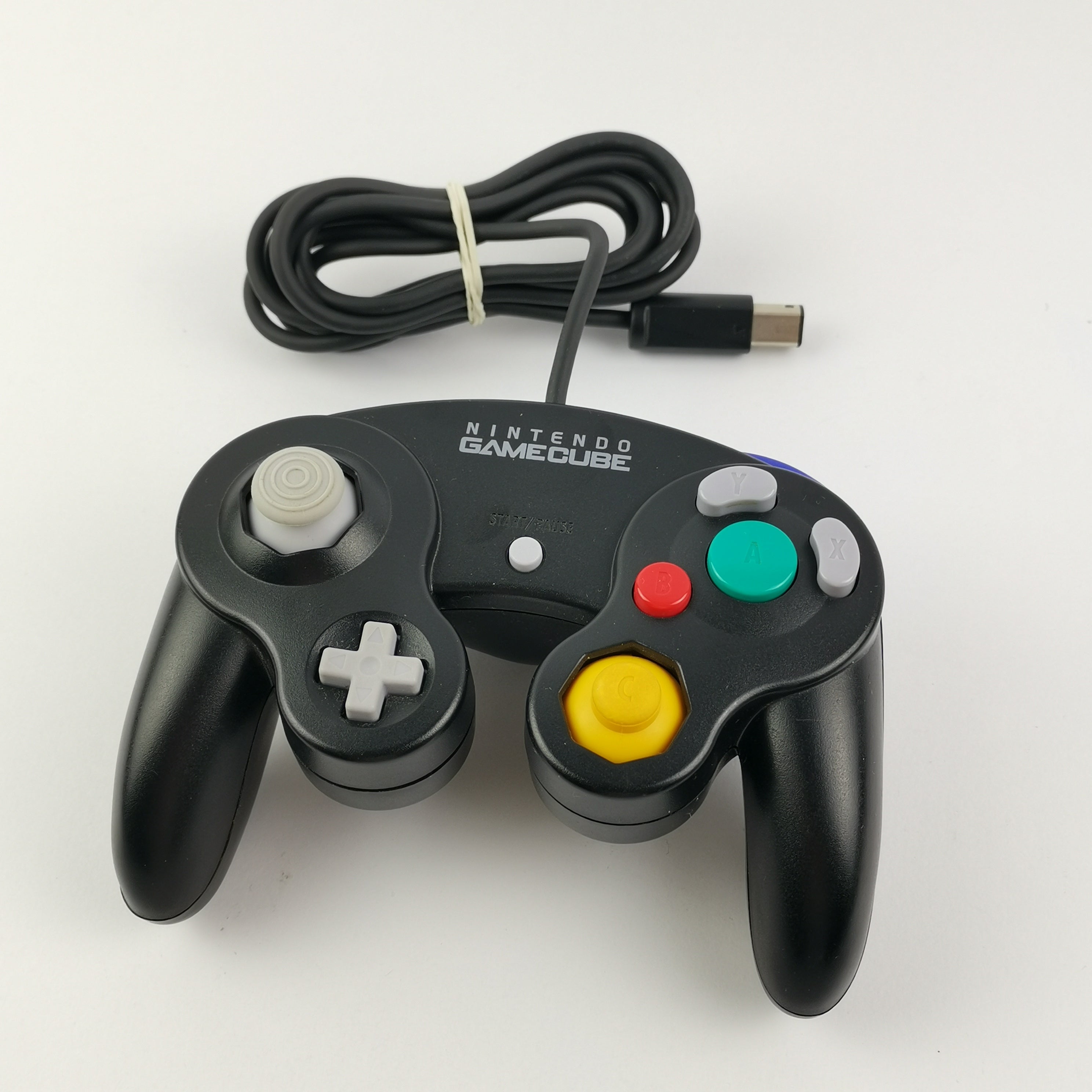 Nintendo Gamecube Konsole : Schwarz / Black in OVP PAL - akzeptabler Zustand