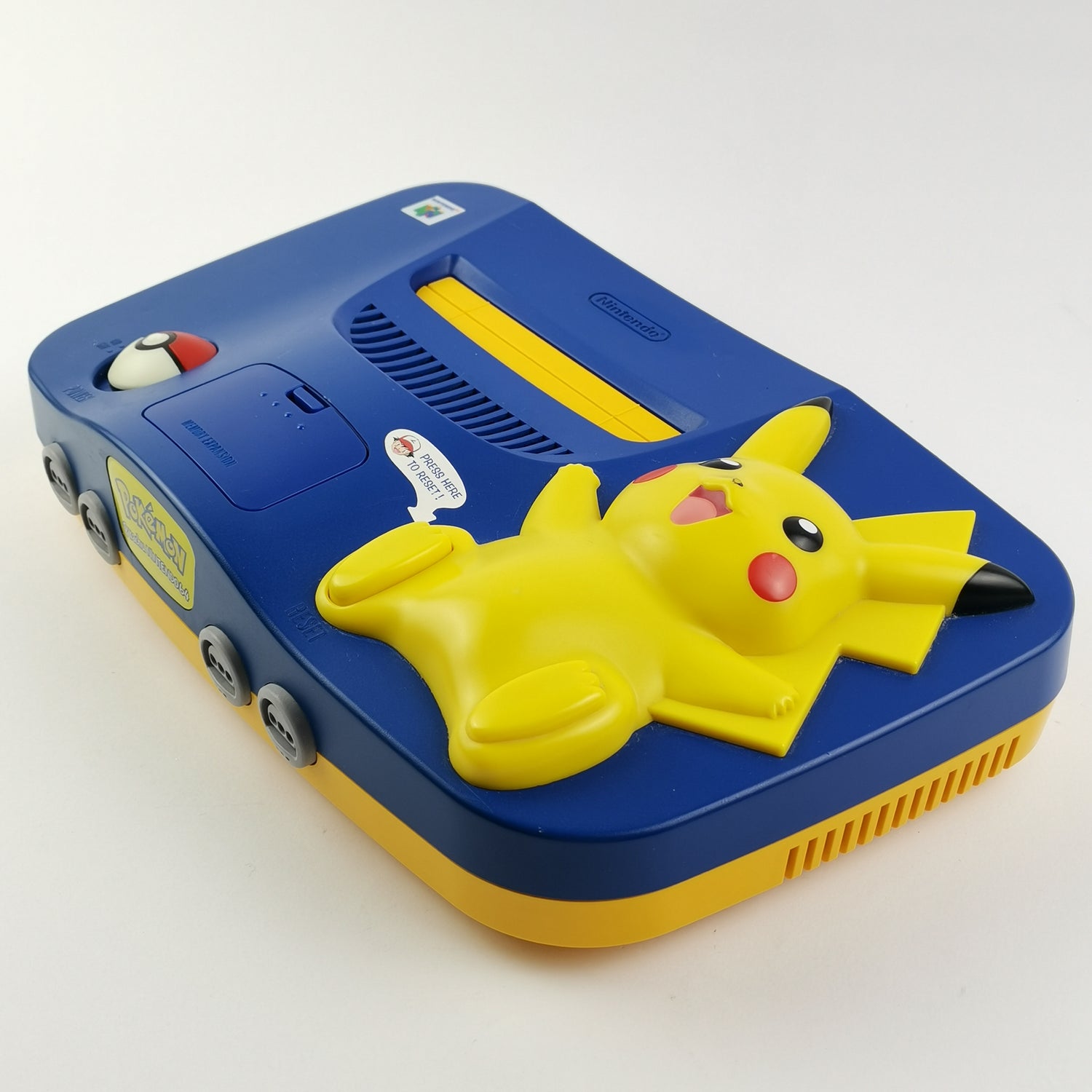 Nintendo 64 Konsole : Pikachu Edition mit Expansion Pack - N64 Console PAL