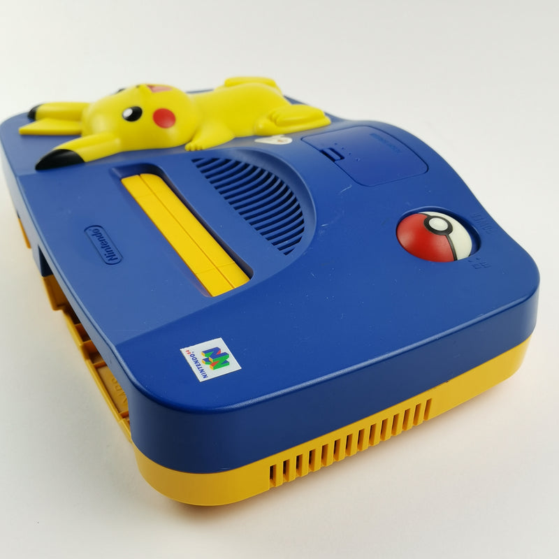 Nintendo 64 Konsole : Pikachu Edition mit Expansion Pack - N64 Console PAL