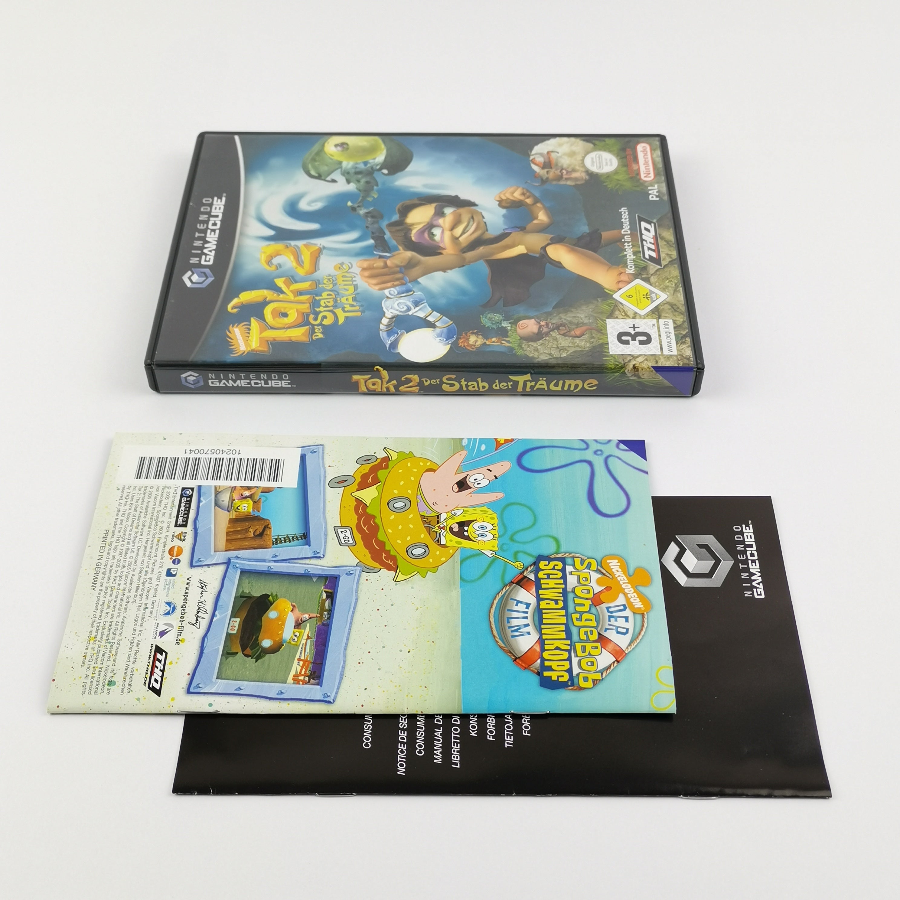 Nintendo Gamecube Spiel : Tak 2 Der Stab der Träume - OVP & Anleitung PAL | GC