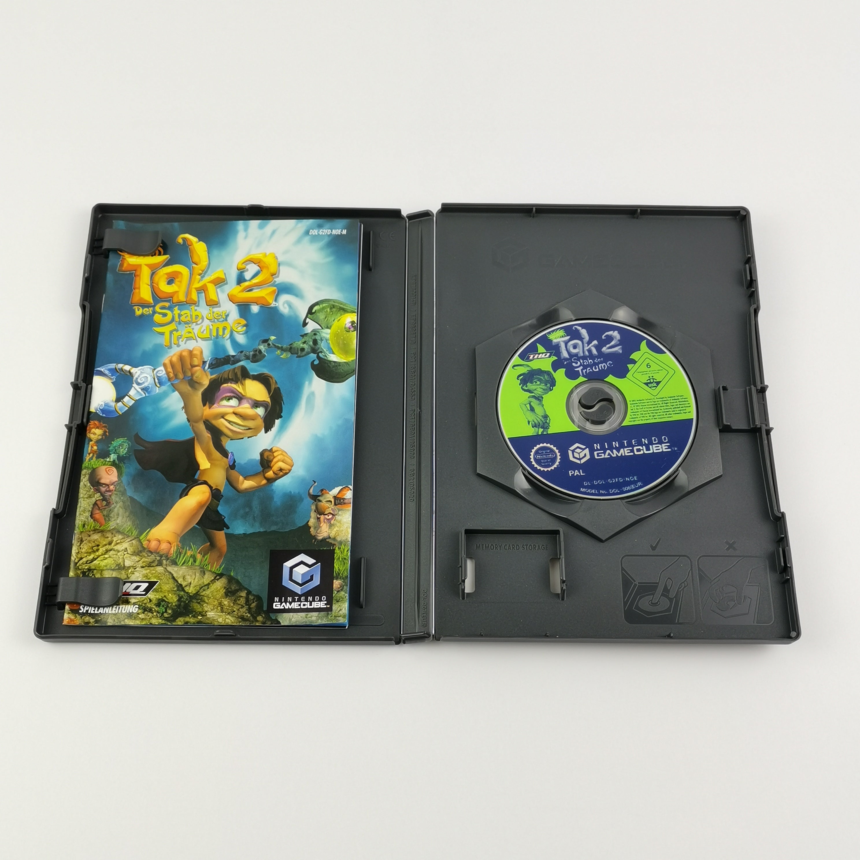 Nintendo Gamecube Spiel : Tak 2 Der Stab der Träume - OVP & Anleitung PAL | GC