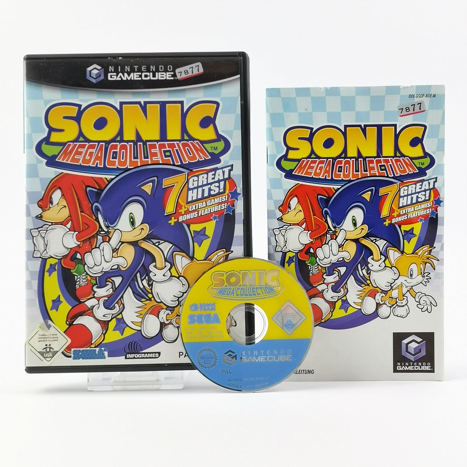 Nintendo Gamecube Spiel : Sonic Mega Collection - OVP & Anleitung PAL | GC [2]