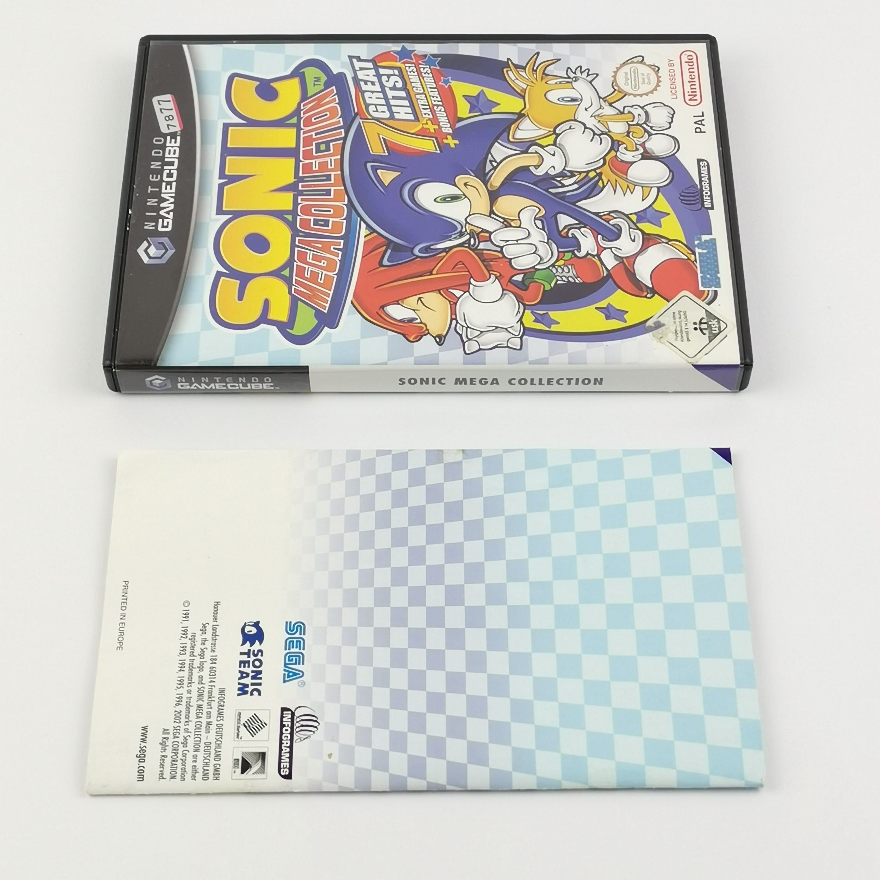 Nintendo Gamecube Spiel : Sonic Mega Collection - OVP & Anleitung PAL | GC [2]