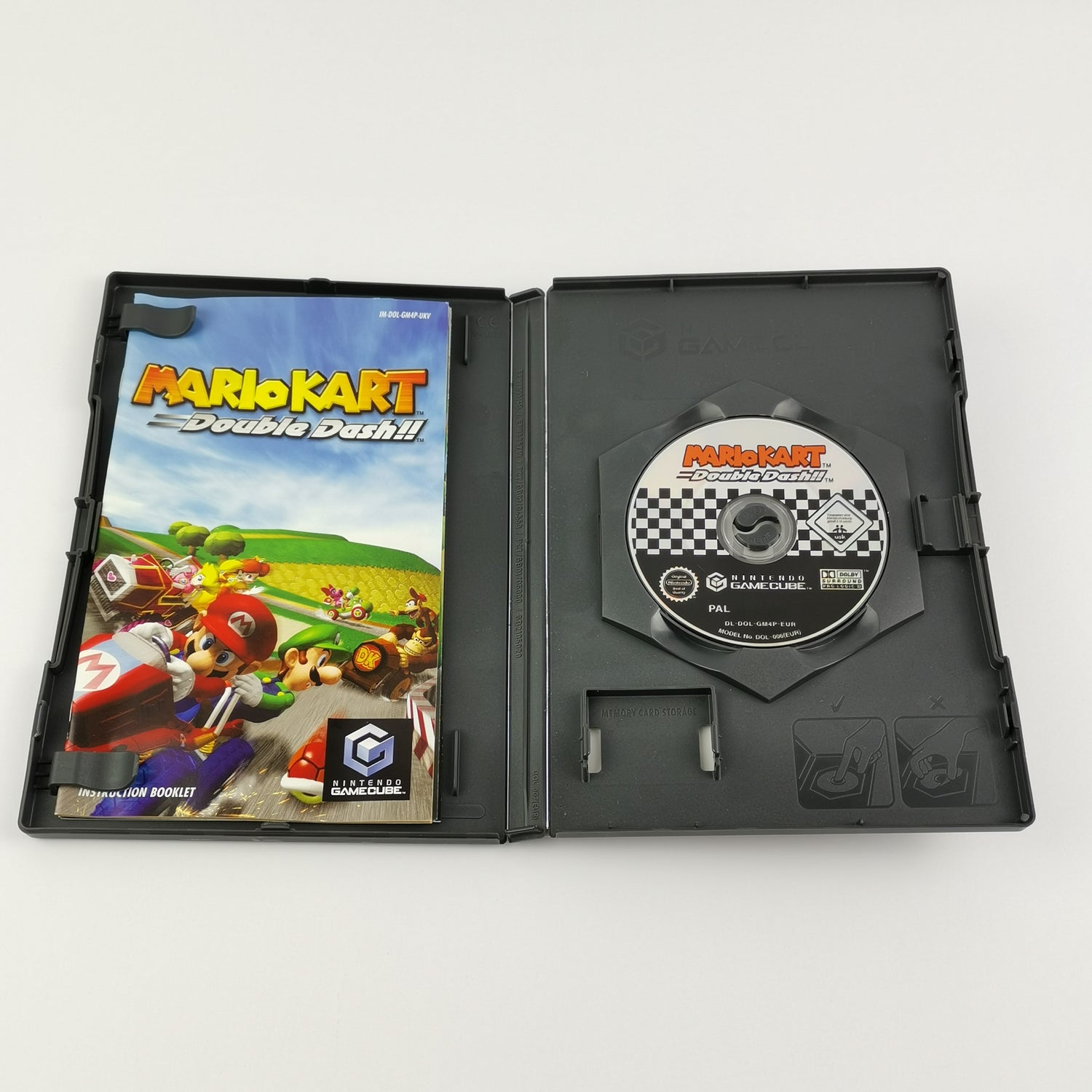 Nintendo Gamecube Game: Mario Kart Double Dash!! - Original packaging & instructions PAL UKV