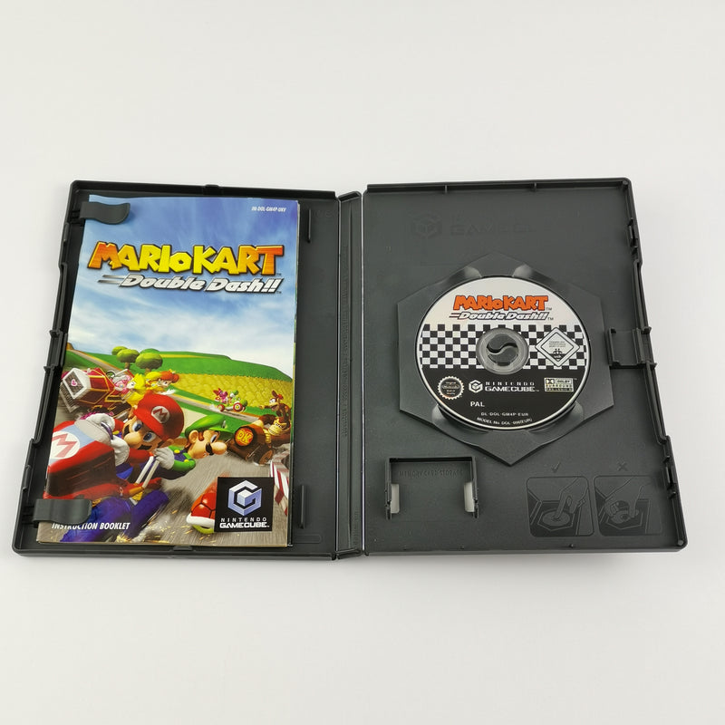 Nintendo Gamecube Spiel : Mario Kart Double Dash!! - OVP & Anleitung PAL UKV