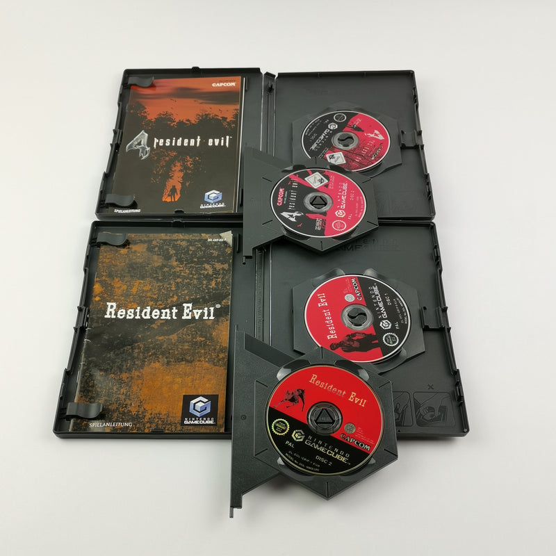 Nintendo Gamecube Spiele : Resident Evil Bundle - OVP Anleitung PAL USK18