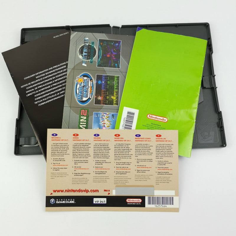 Nintendo Gamecube games: Mario Party 4 &amp; Mario Power Tennis - original packaging instructions