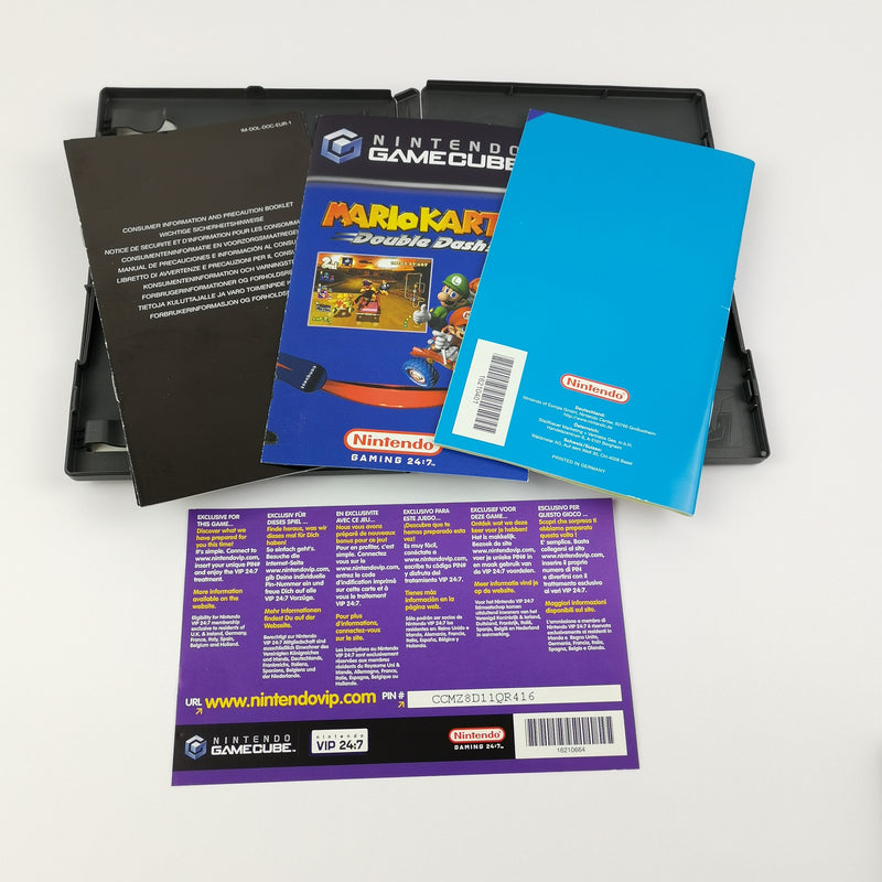 Nintendo Gamecube games: Mario Party 4 &amp; Mario Power Tennis - original packaging instructions