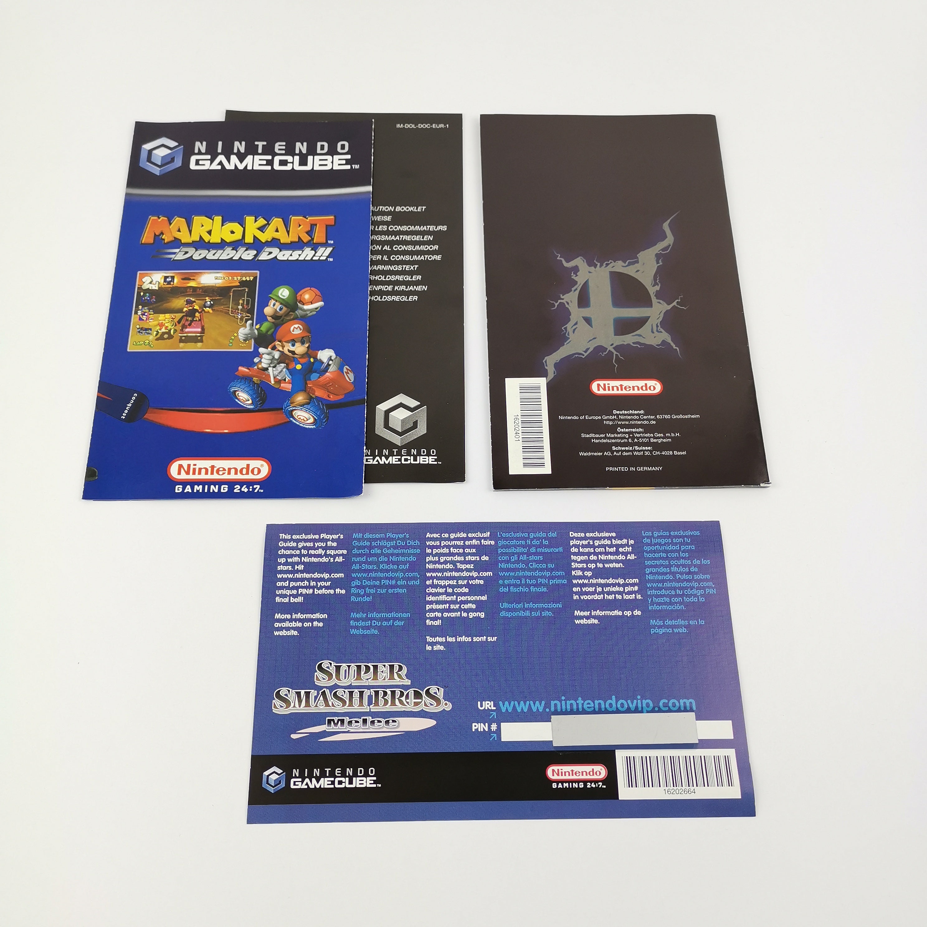 Nintendo Gamecube Spiel : Super Smash Bros. Melee + Original Controller - PAL GC