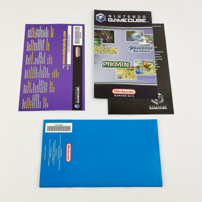 Nintendo Gamecube Spiel : Wave Race Blue Storm + Big Ben Gamepad - PAL GC