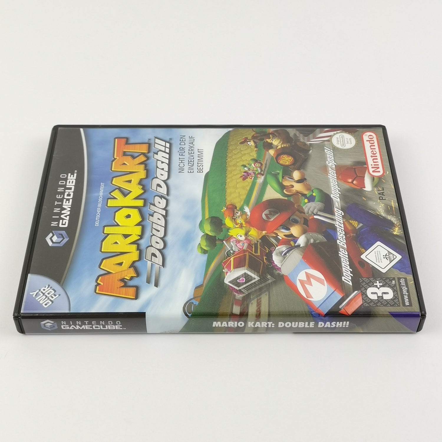 Nintendo Gamecube Spiel : Mario Kart Double Dash + Original Gamepad - PAL GC