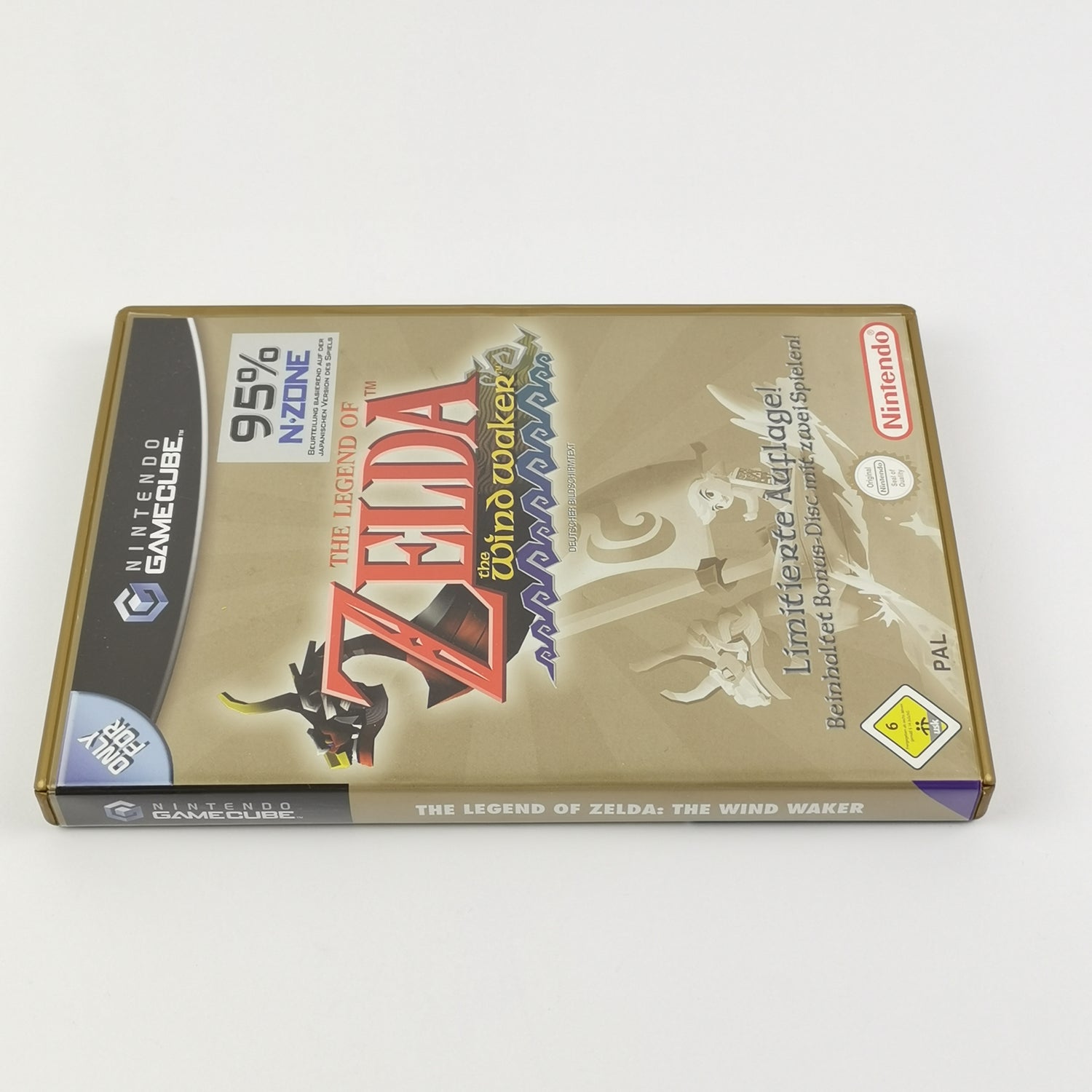 Nintendo Gamecube Spiel : Zelda Windwaker Limitierte Auflage + Original Gamepad
