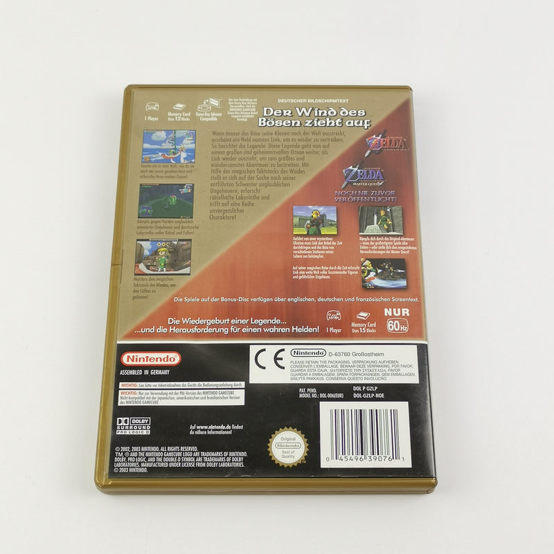 Nintendo Gamecube Game: Zelda Windwaker Limited Edition + Original Gamepad
