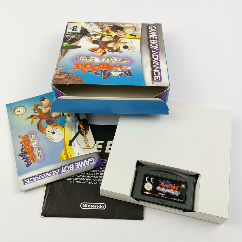 Nintendo Game Boy Advance Spiel : Banjo Kazooie Grunty´s Rache - GBA OVP PAL