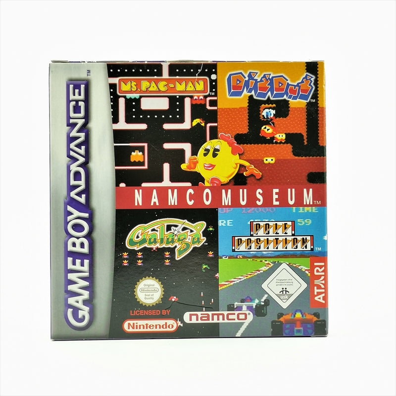 Nintendo Game Boy Advance Game: Namco Museum - OVP Instructions PAL GBA Gameboy