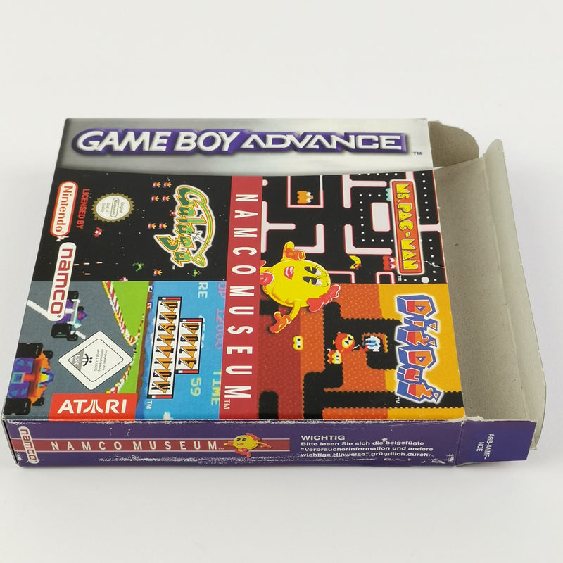 Nintendo Game Boy Advance Spiel : Namco Museum - OVP Anleitung PAL GBA Gameboy