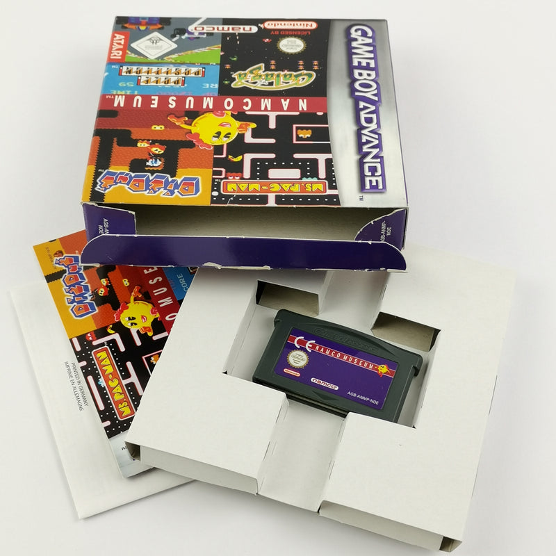 Nintendo Game Boy Advance Game: Namco Museum - OVP Instructions PAL GBA Gameboy